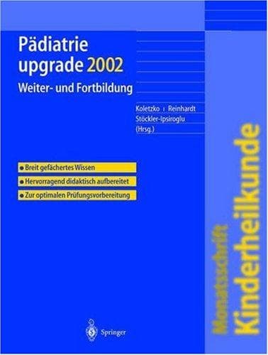 Tapa de Pädiatrie Upgrade 2002