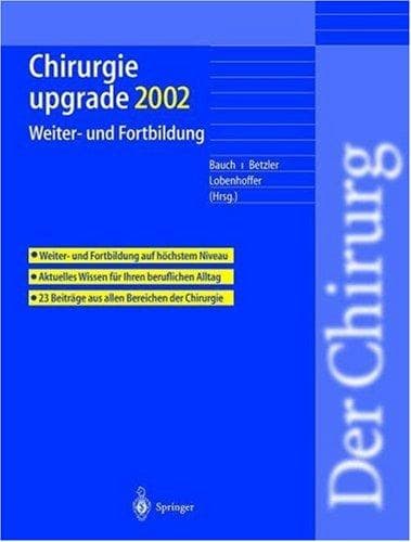 Tapa de Chirurgie Upgrade 2002