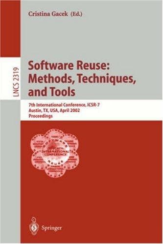 Tapa de Software Reuse: Methods, Techniques, and Tools