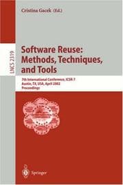 Tapa de Software Reuse: Methods, Techniques, and Tools
