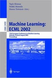 Tapa de Machine learning