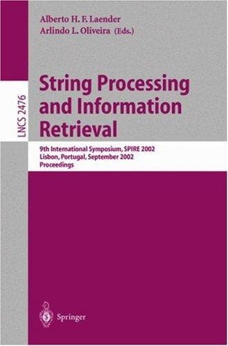 Tapa de String processing and information retrieval