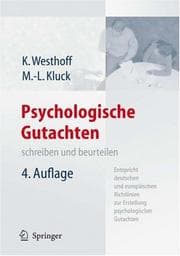 Tapa de Psychologische Gutachten