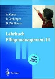 Tapa de Lehrbuch Pflegemanagement III
