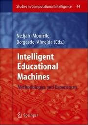 Tapa de Intelligent educational machines