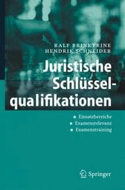 Tapa de Juristische Schlüsselqualifikationen