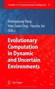 Tapa de Evolutionary computation in dynamic and uncertain environments