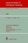 Tapa de Local Area Network Security
