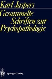 Tapa de Gesammelte Schriften zur Psychopathologie