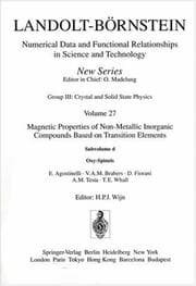 Tapa de Oxy-Spinels Vol. 27D