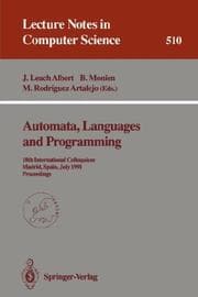 Tapa de Automata, Languages and Programming