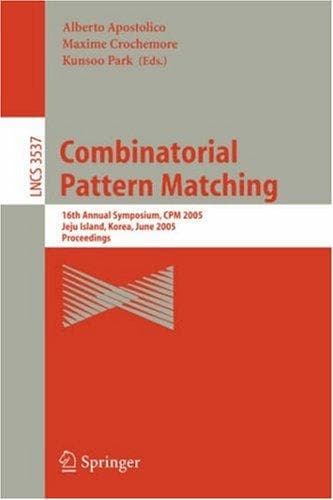 Tapa de Combinatorial pattern matching