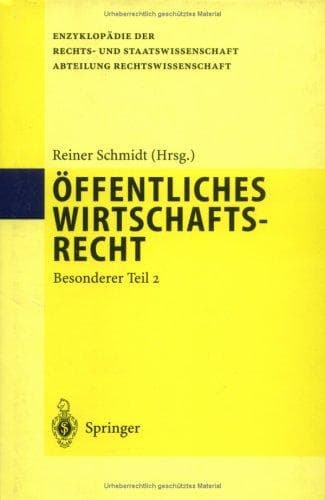 Tapa de Öffentliches Wirtschaftsrecht