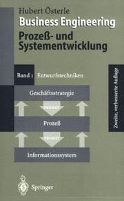 Tapa de Business Engineering. Prozeß- und Systementwicklung: Band 1