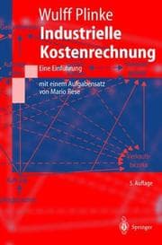 Tapa de Industrielle Kostenrechnung