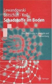 Tapa de Schadstoffe Im Boden