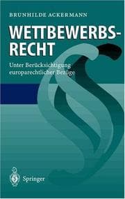 Tapa de Wettbewerbsrecht