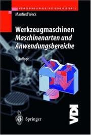 Tapa de Werkzeugmaschinen 1 - Maschinenarten und Anwendungsbereiche