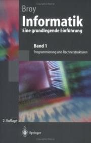 Tapa de Informatik. Eine grundlegende Einführung: Band 1