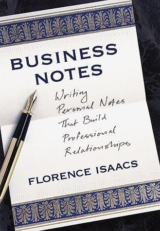 Tapa de Business notes