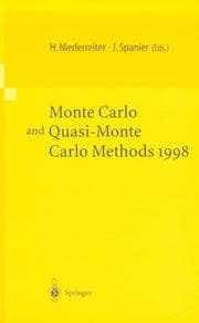 Tapa de Monte Carlo and quasi-Monte Carlo methods, 1998