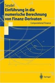 Tapa de Einführung in die numerische Berechnung von Finanz-Derivaten. Computational Finance