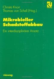 Tapa de Mikrobieller Schadstoffabbau