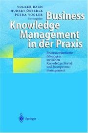 Tapa de Business Knowledge Management in der Praxis