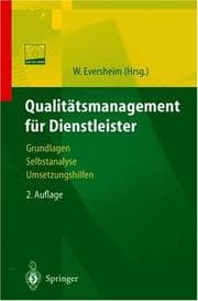 Tapa de Qualitätsmanagement für Dienstleister. Grundlagen, Selbstanalyse, Umsetzungshilfen