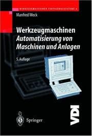 Tapa de Werkzeugmaschinen 4 - Automatisierung von Maschinen und Anlagen
