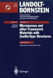 Tapa de Zeolite Structure Codes ABW to CZP