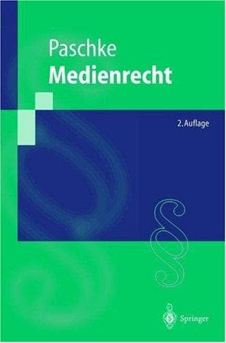 Tapa de Medienrecht