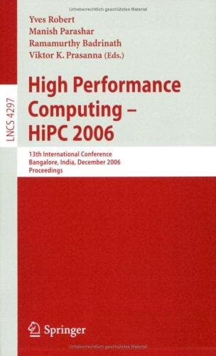 Tapa de High Performance Computing--HiPC 2006
