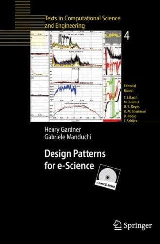 Tapa de Design patterns for e-science