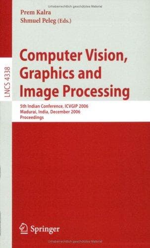 Tapa de Computer vision, graphics and image processing