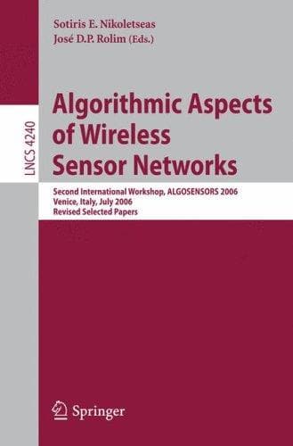 Tapa de Algorithmic Aspects of Wireless Sensor Networks