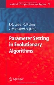 Tapa de Parameter setting in evolutionary algorithms