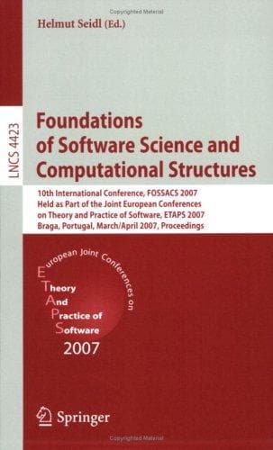 Tapa de Foundations of Software Science and Computational Structures