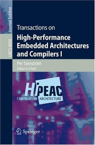 Tapa de Transactions on high-performance embedded architectures and compilers
