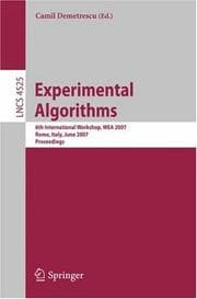 Tapa de Experimental Algorithms