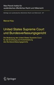 Tapa de United States Supreme Court und Bundesverfassungsgericht
