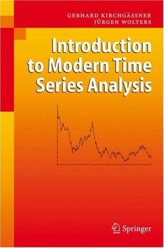 Tapa de Introduction to modern time series analysis