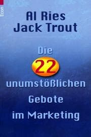 Tapa de Die 22 unumstößlichen Gebote des Marketing