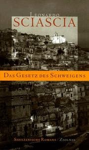 Tapa de Das Gesetz des Schweigens. Sizilianische Romane