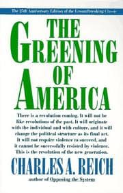 Tapa de The greening of America