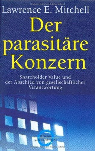 Tapa de Der parasitäre Konzern