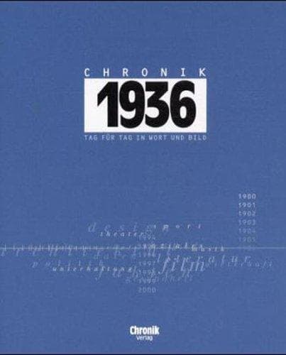 Tapa de Chronik 1936