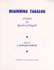 Tapa de Beginning Tagalog
