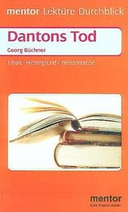 Tapa de Dantons Tod. Diverse Umschlagfarben, unsortiert. Inhalt. Hintergrund. Interpretation