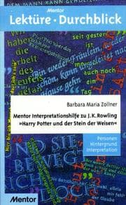 Tapa de Harry Potter und der Stein der Weisen. Mentor Interpretationshilfe